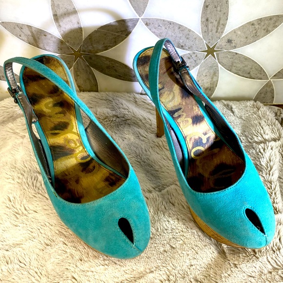 Sam Edelman Suede Pumps - Picture 8 of 9